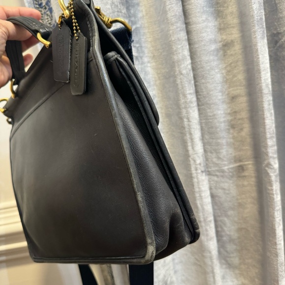 COACH Old Coach Willis Bag 9927 Handbag Shoulder Bag  Leather Vintage - Picture 10 of 16